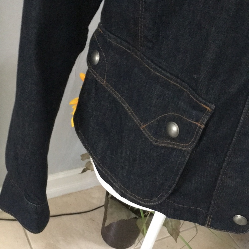 Ralph Lauren Lauren Jeans Co.  Denim Jean jacket. Size Medium Stretch - Picture 5 of 13
